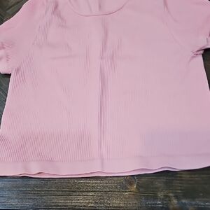 Urban Outfitters - Out from Under pink Women's ribbed crop Top M/L